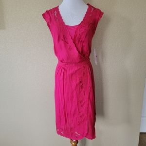 NWT ANTONIO MELANI Janice Wrap Dress, Size 2